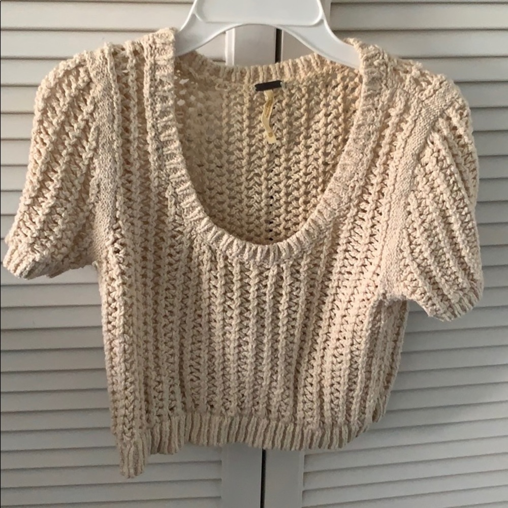 Free People Knit Crop Top